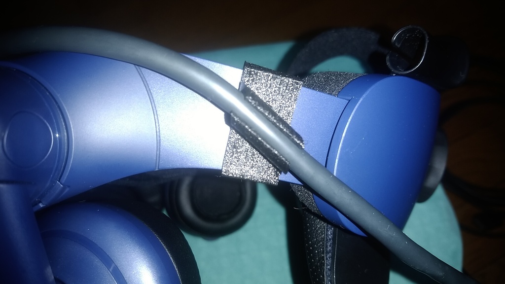 VivePro用ケーブルクリップ