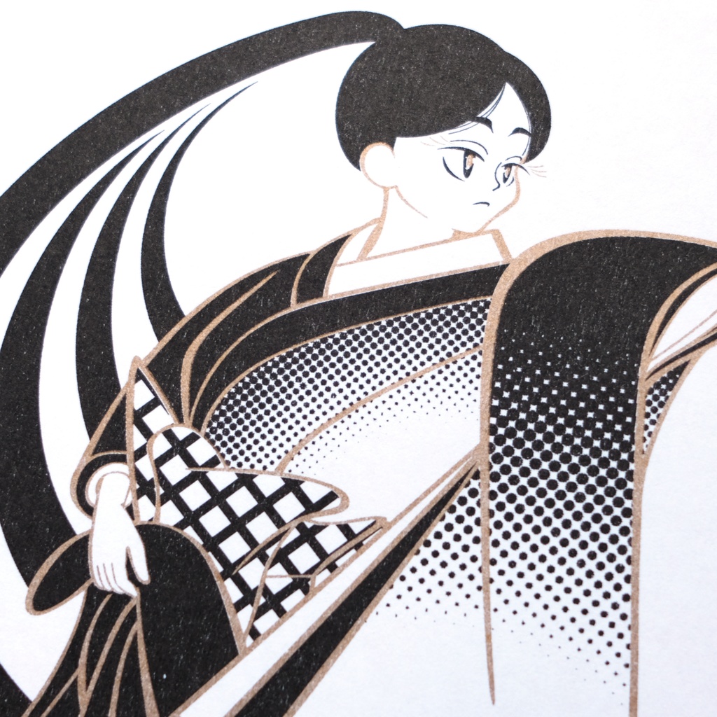 美人/短冊ポスター