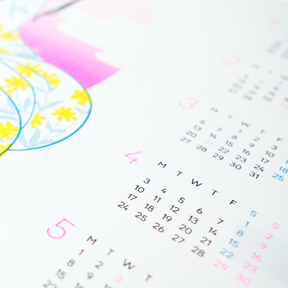 並笛図/2023年カレンダー