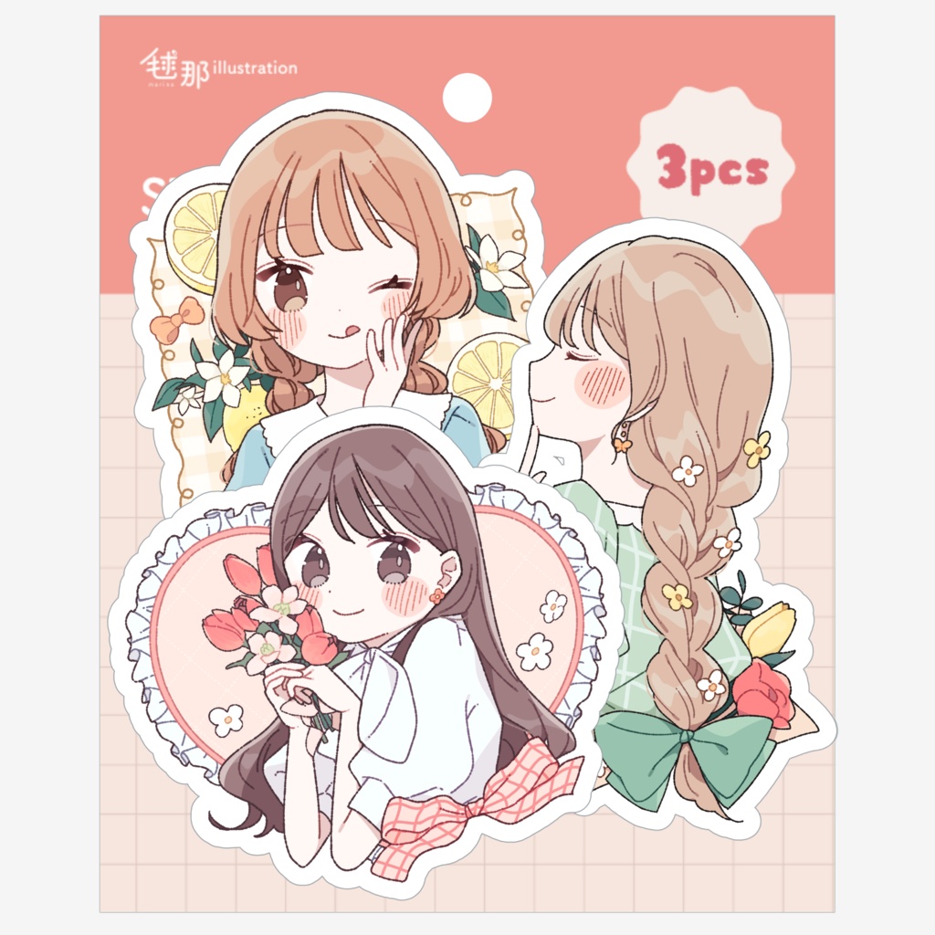 【ステッカーセット】Blooming