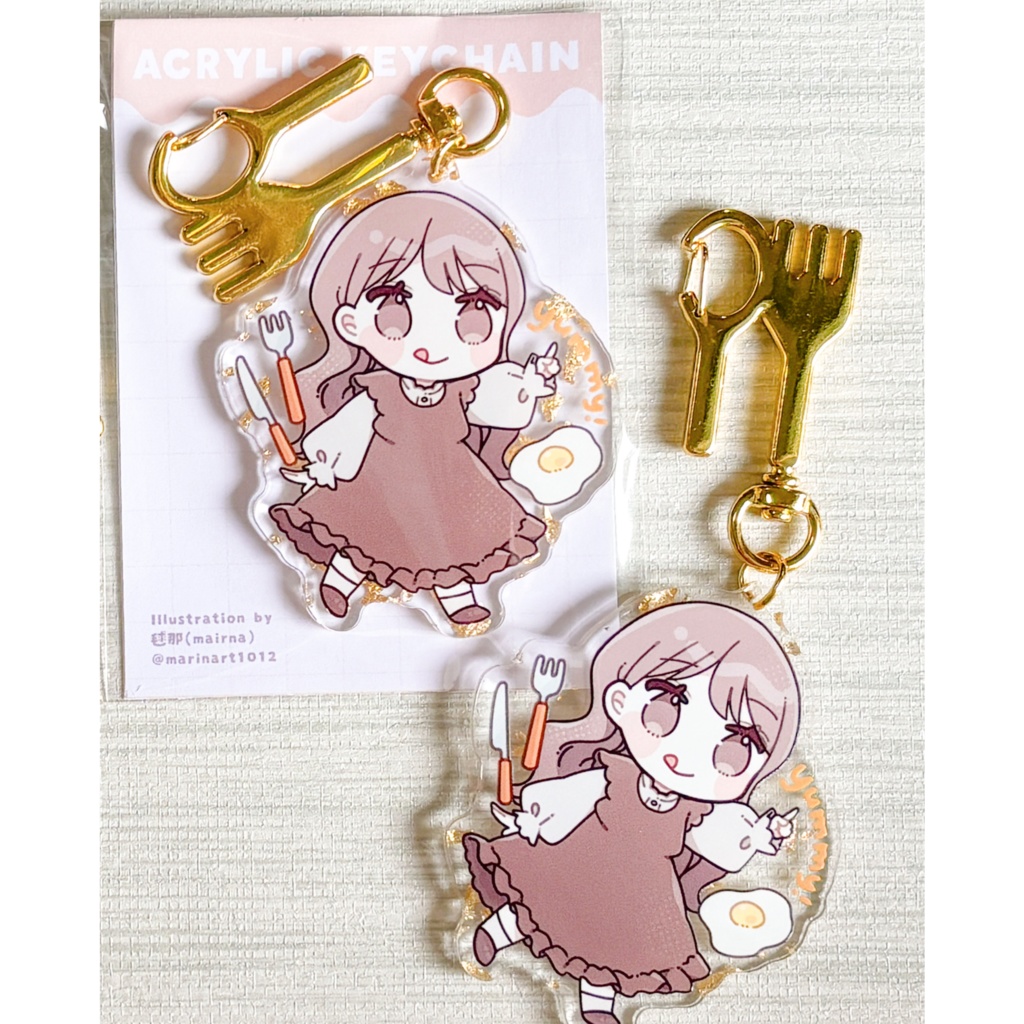 【アクキー】Yummyちゃんアクリルキーホルダー