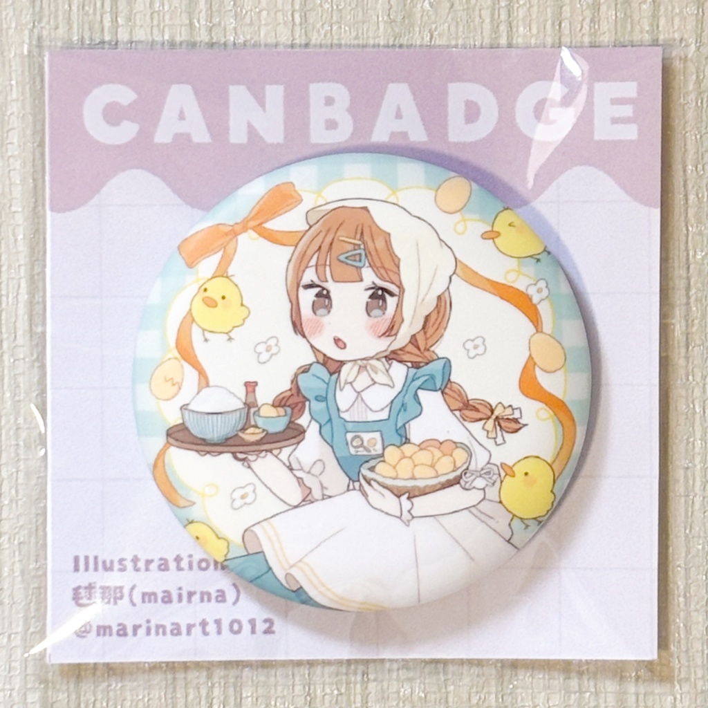 【缶バッジ】マット缶バッジ