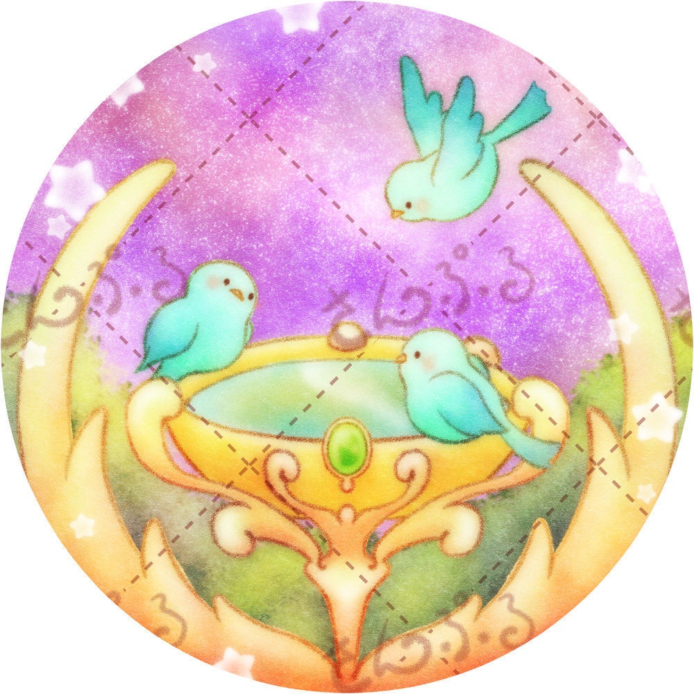 ワンコインアイコン☆小鳥の休憩所