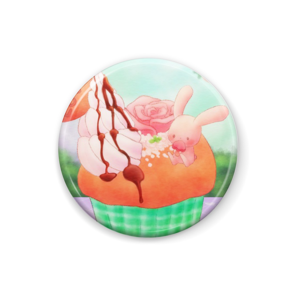 うさぎのカップケーキ