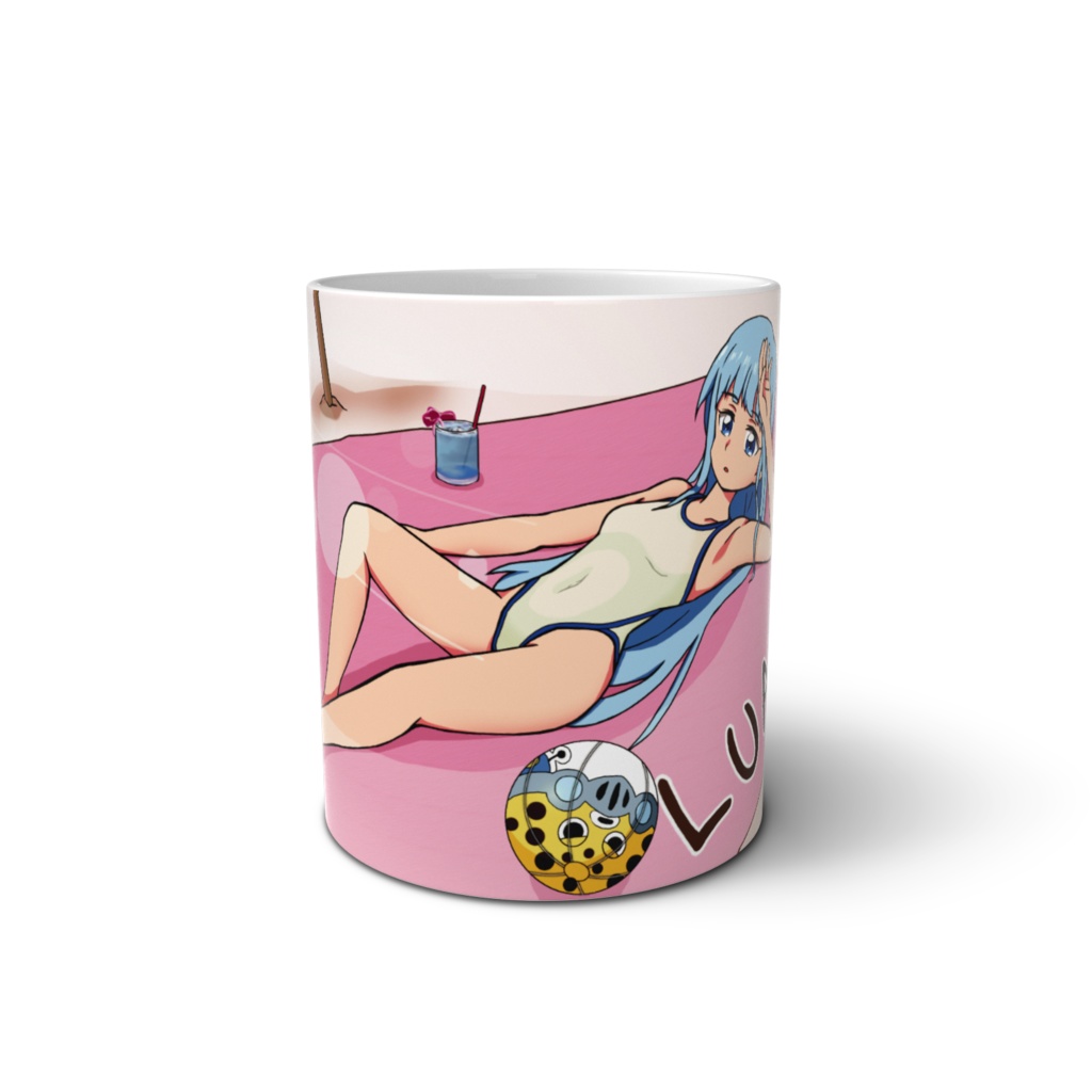 パーカーガールズ - 氷魚見沙霧 水着 マグカップ