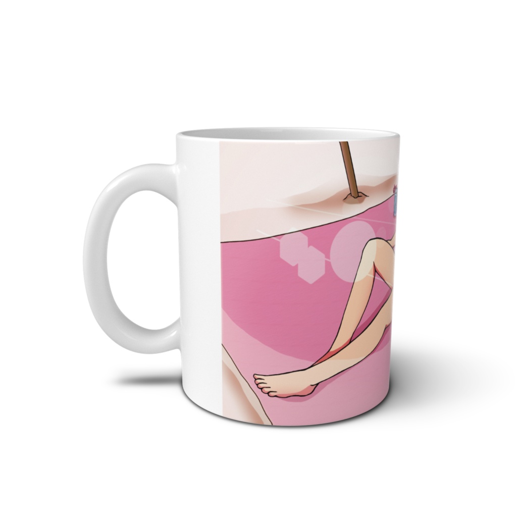 パーカーガールズ - 氷魚見沙霧 水着 マグカップ