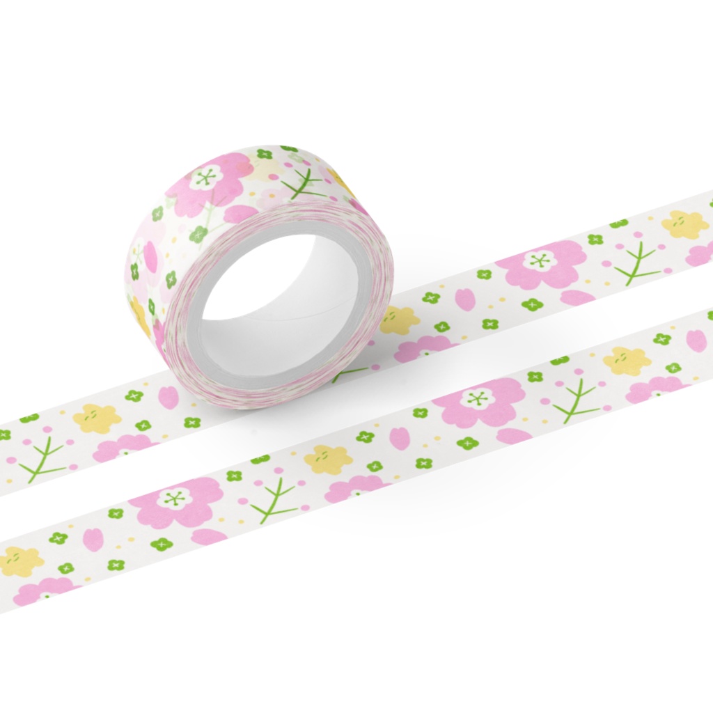 乳歯(春)マスキングテープ