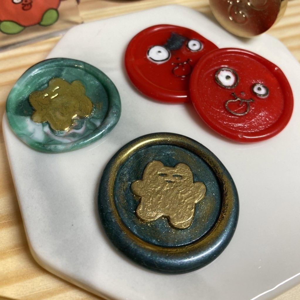 乳歯シーリングスタンプセット