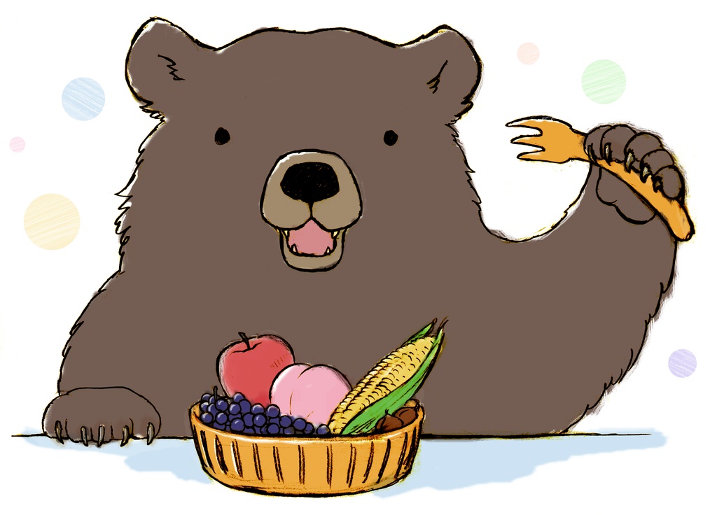 いただきますクマ