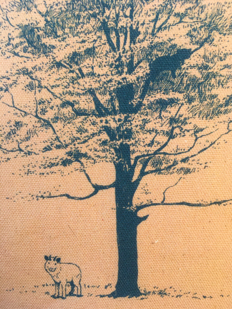 ブナと動物たちトートバッグ