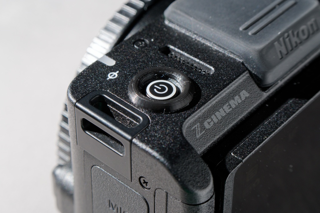 Nikon ZR用 電源ボタンリング (5個セット)