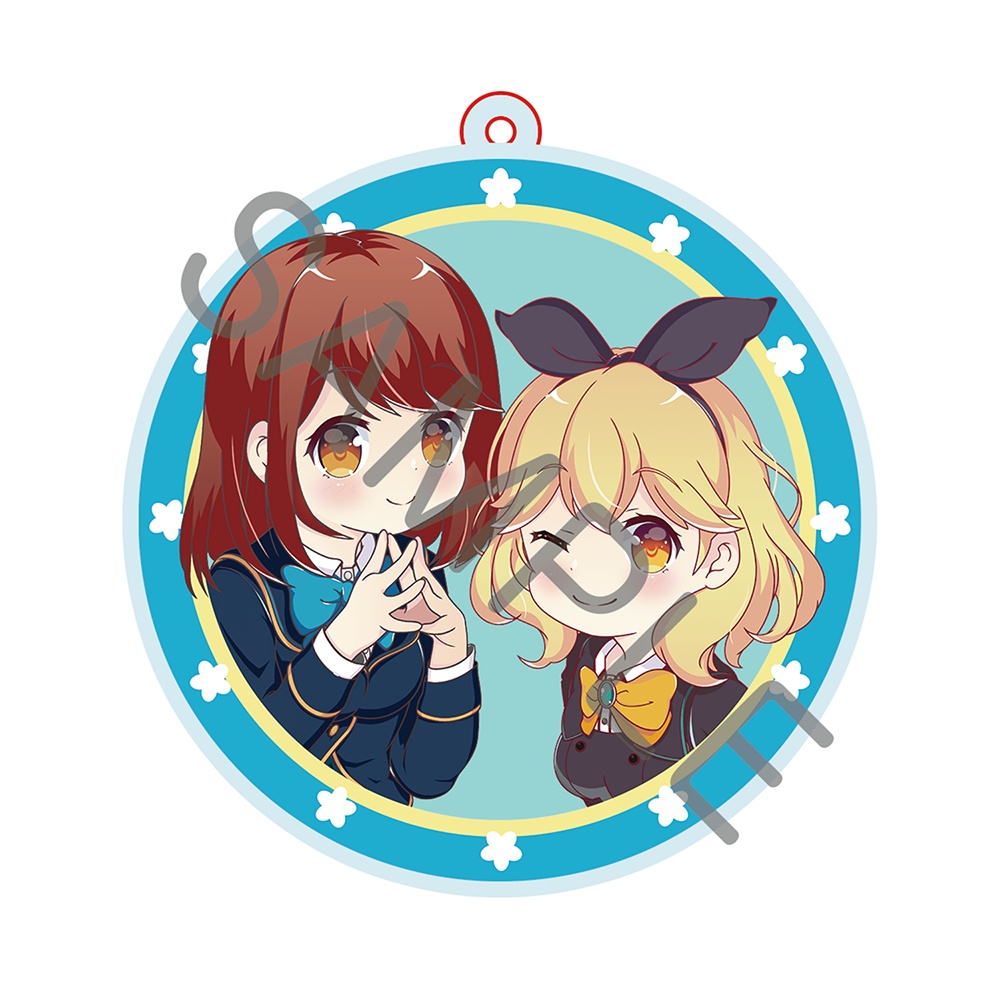 【先行】「明日香＆心実」仲良しアクキー