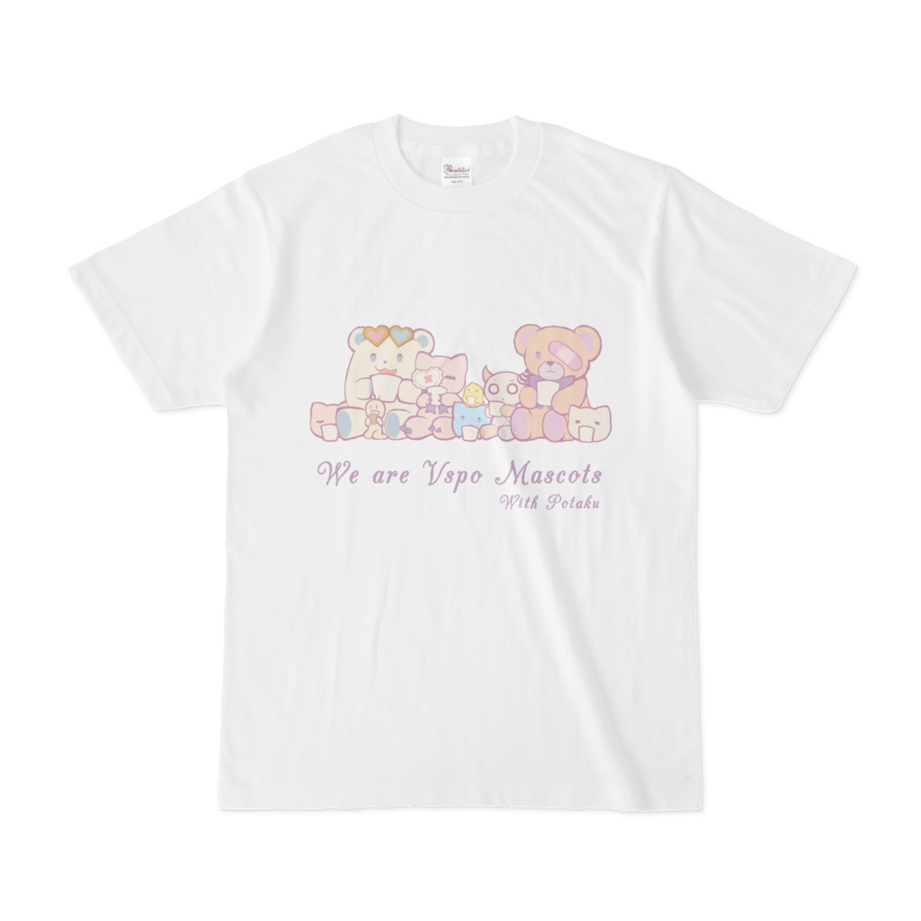 非公式】ぶいすぽマスコッツTシャツ A【L / XL】 - うさぎの隠れ家