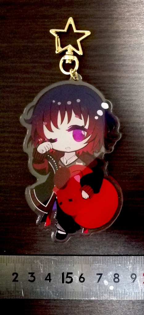 【非公式】如月れん アクリルキーホルダー 【二次創作】
