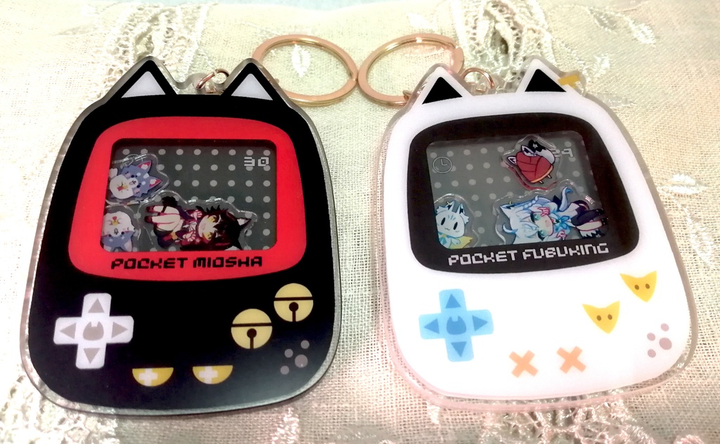 【非公式】フブミオ シャカシャカアクキー【二次創作】