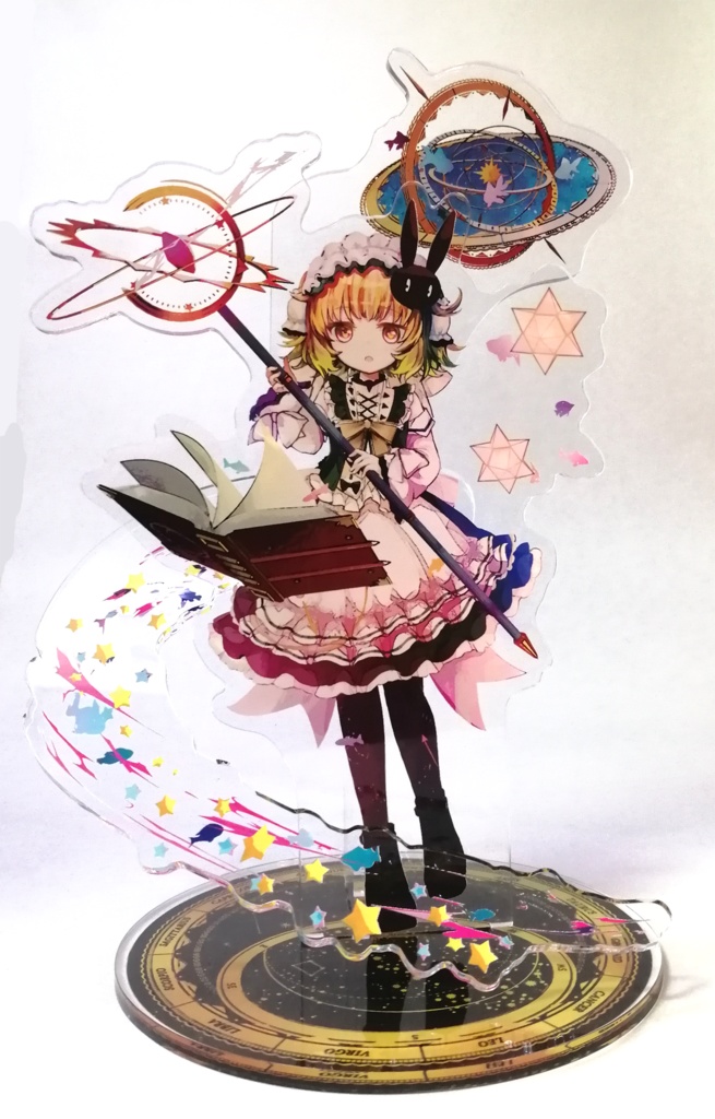 【非公式】翠森アトリ アクリルジオラマ【二次創作】