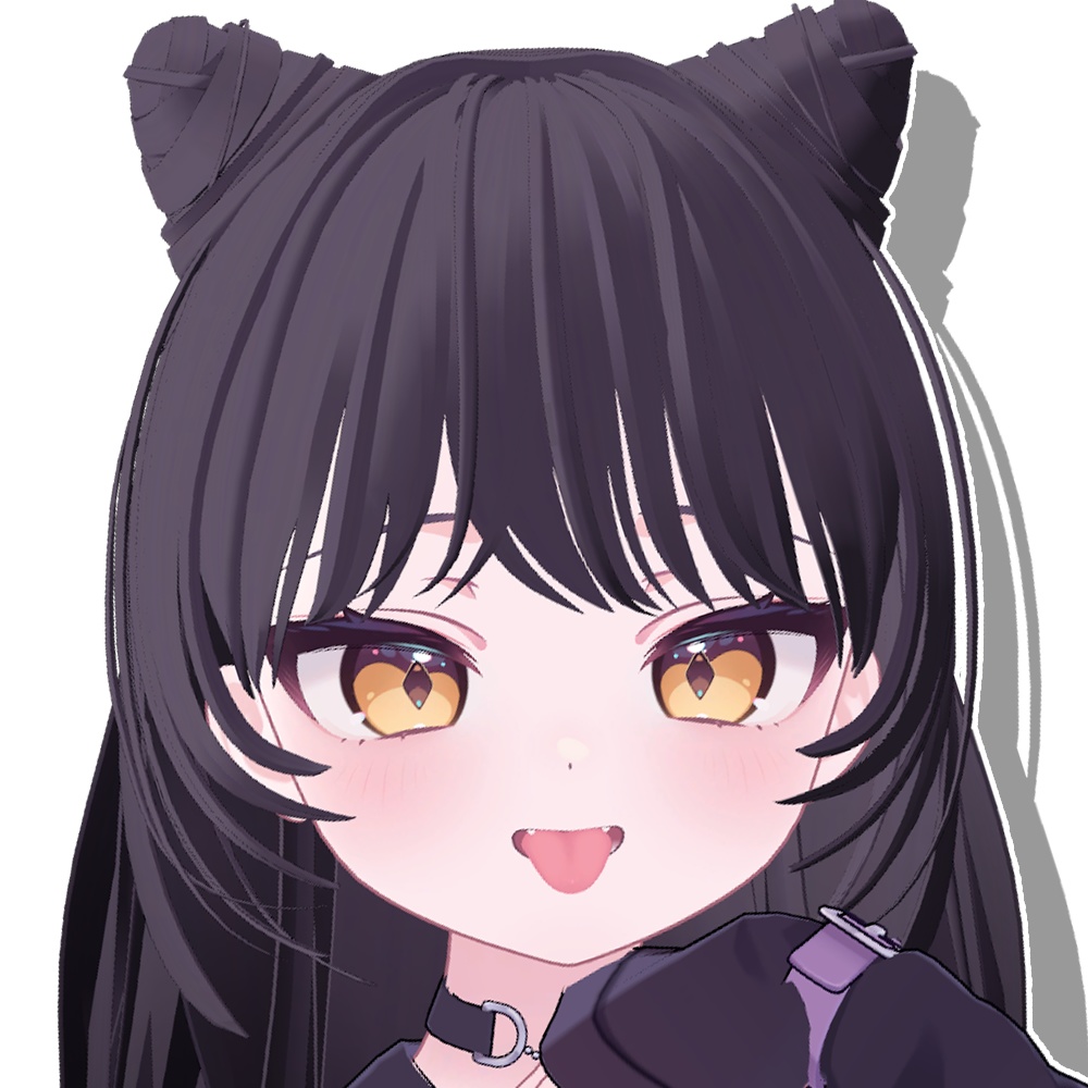 【3アバター対応】おだんご【髪型/VRChat想定】