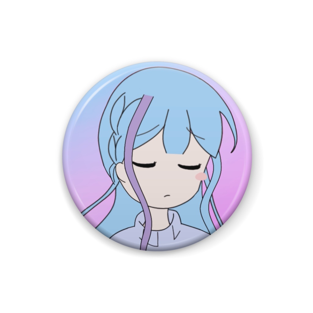 4D缶バッジ ③ アイドル・デフォルメver.