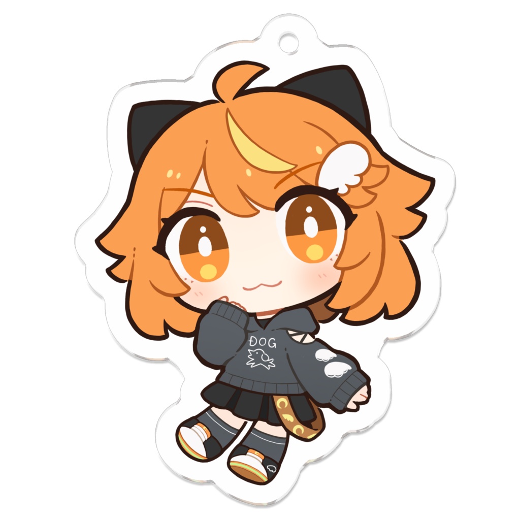 鴟梟りぐも 誕生日グッズ2023|ミニりぐもアクリルキーホルダー【裏面コーティング有】