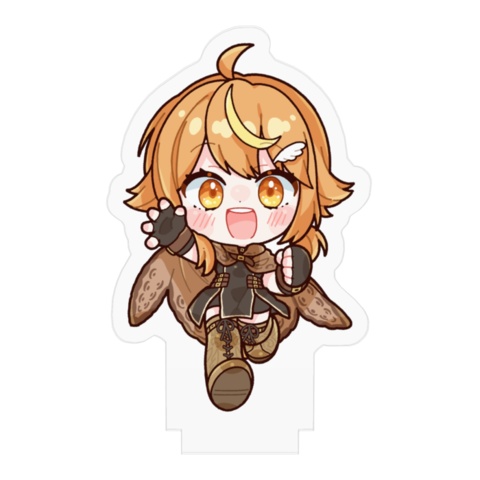 鴟梟りぐも 4周年記念グッズ|アクリルフィギュア