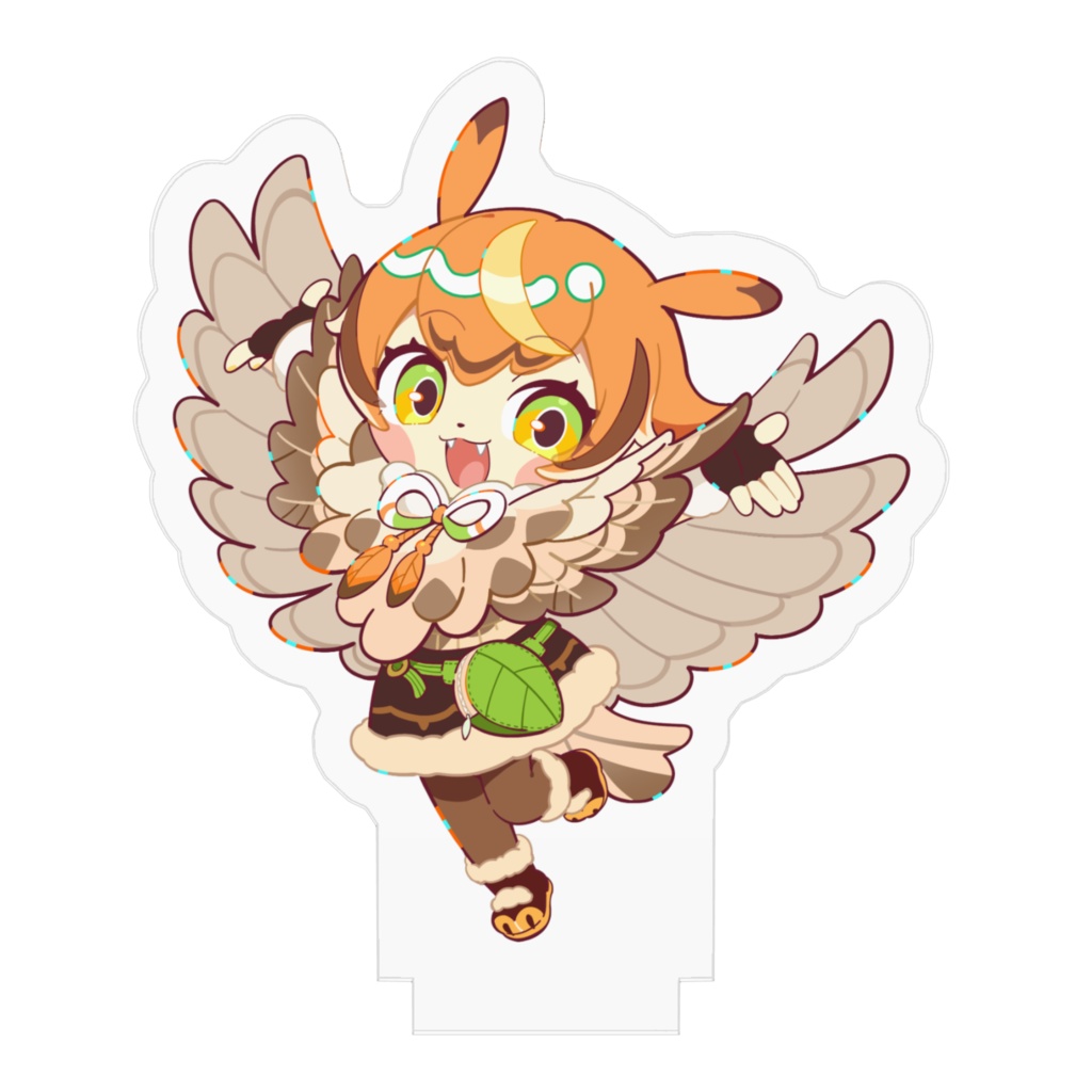 鴟梟りぐも 5周年記念グッズ|アクリルフィギュア