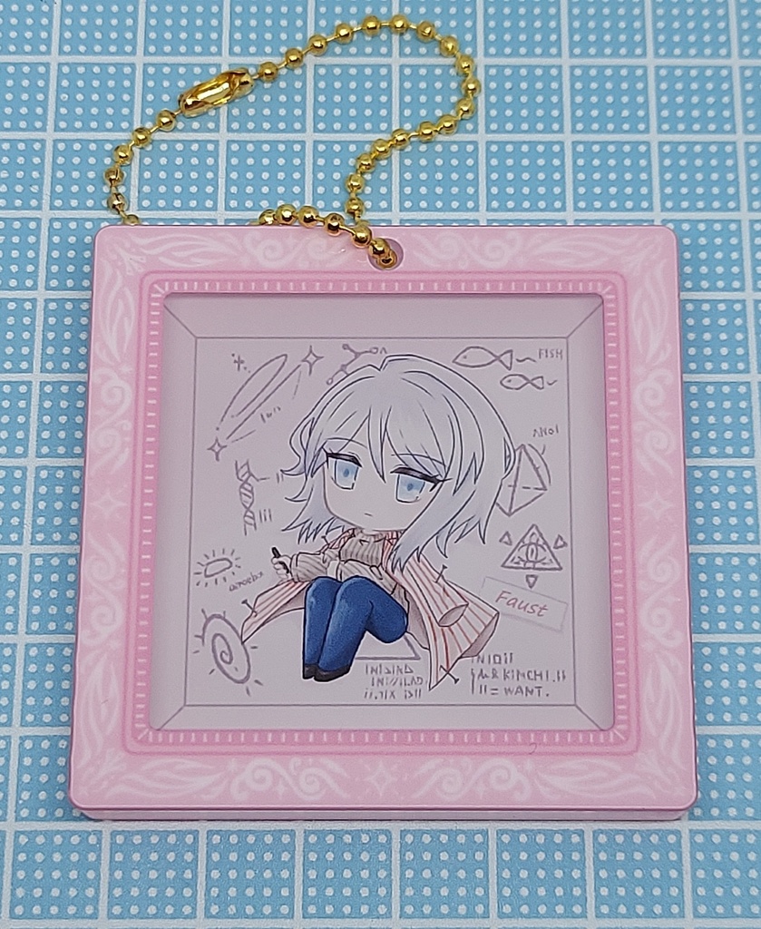 ダイカットドミノアクキー