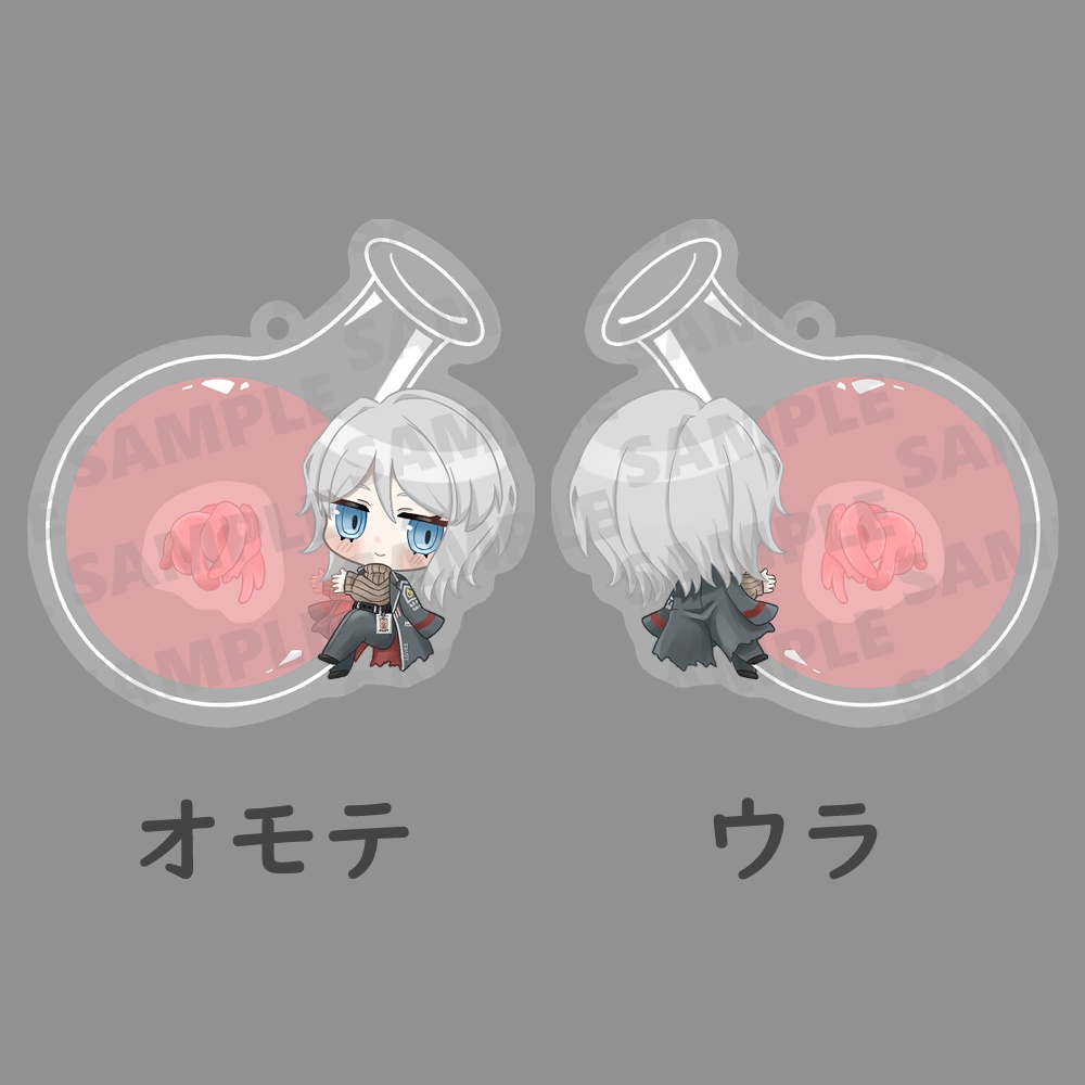 グリッターオイルアクキー