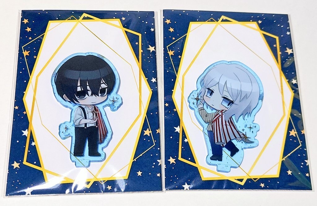 箔押し星の砂アクリルスタンド