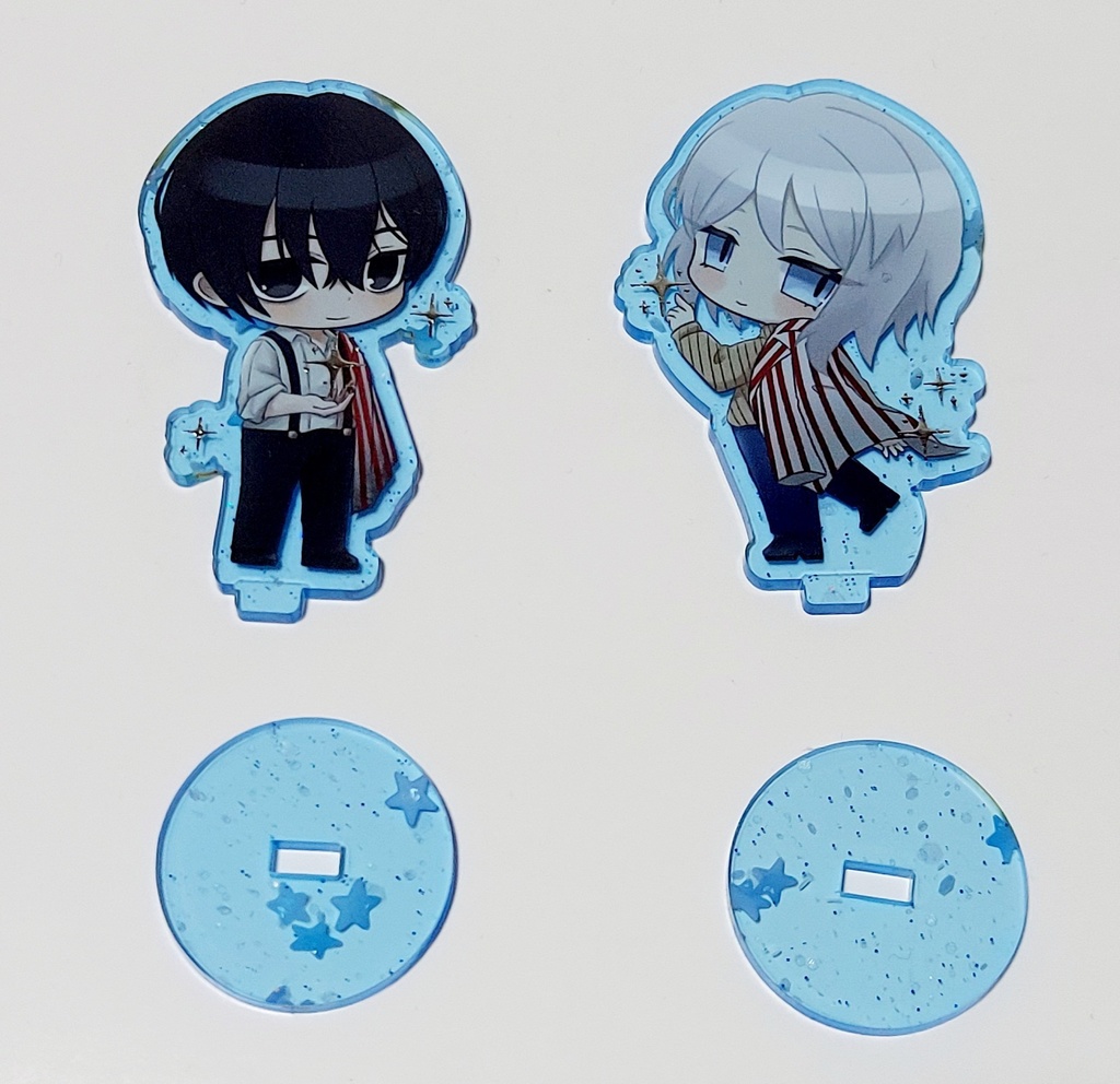 箔押し星の砂アクリルスタンド