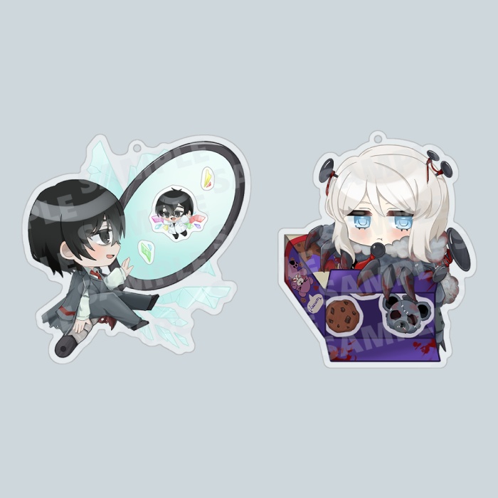 シャカシャカアクリルキーホルダー