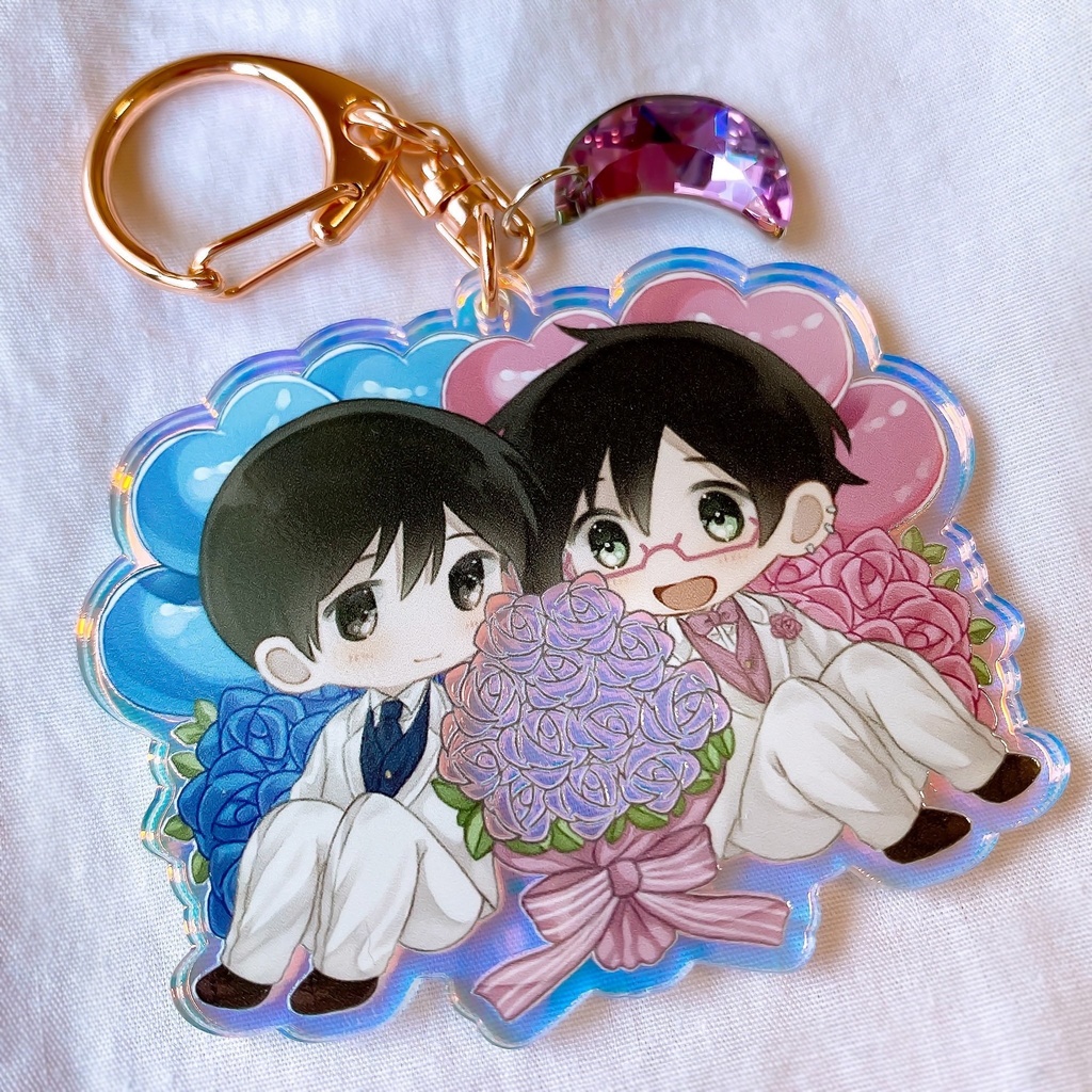 旬四季アクリルキーホルダー