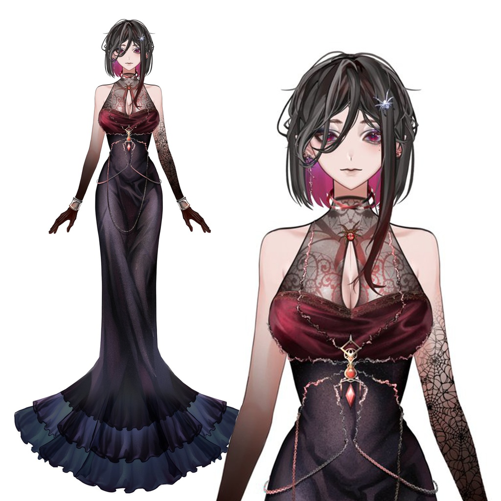 Spider Lady Vtuber Model