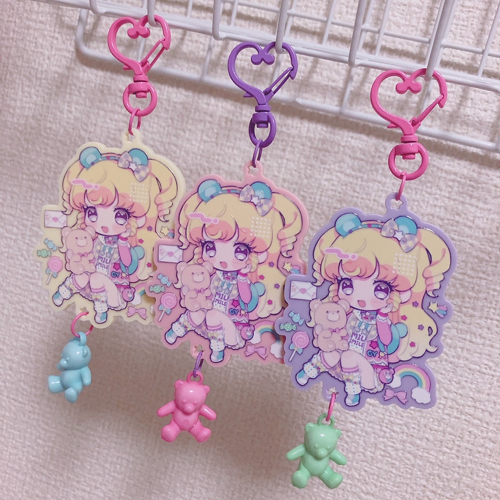 スクール☆ガールゆめかわ♡ゆいアクキー