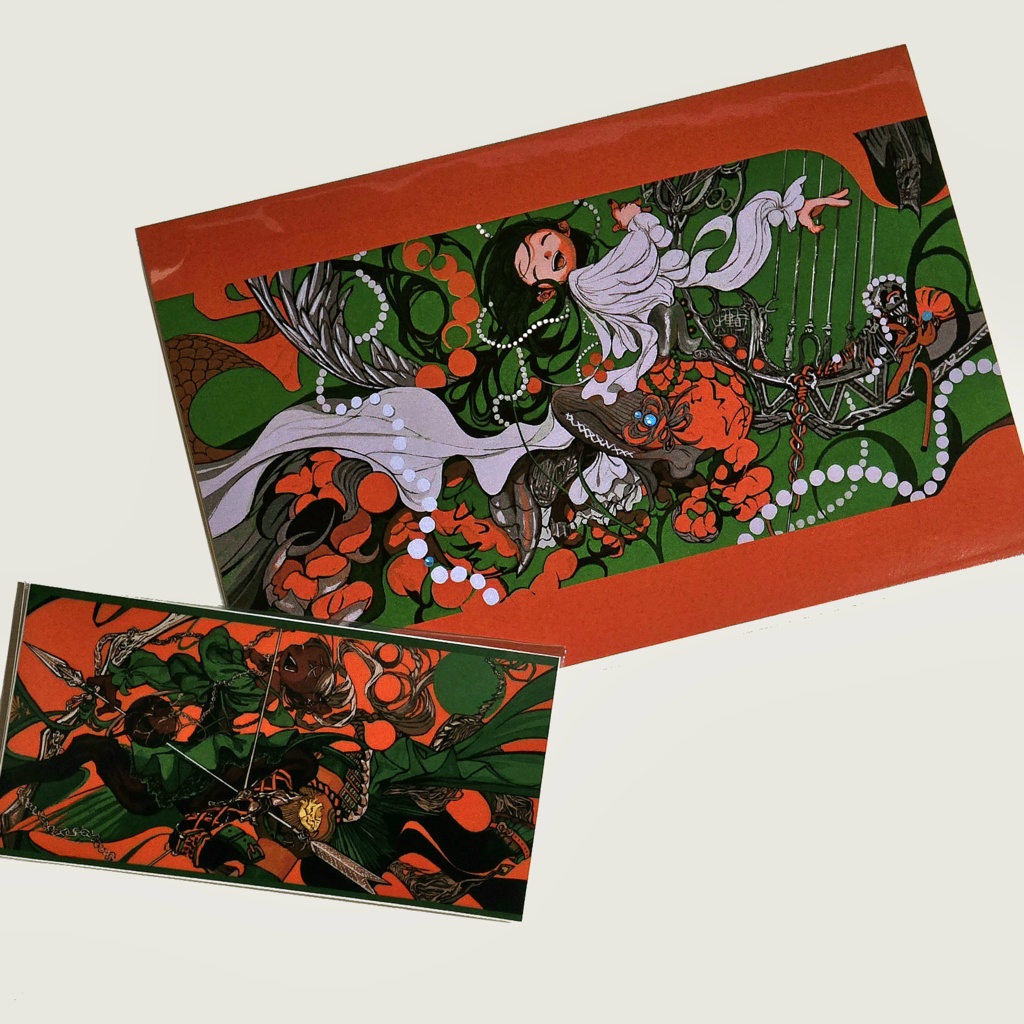 ポストカード＆ステッカーセット A