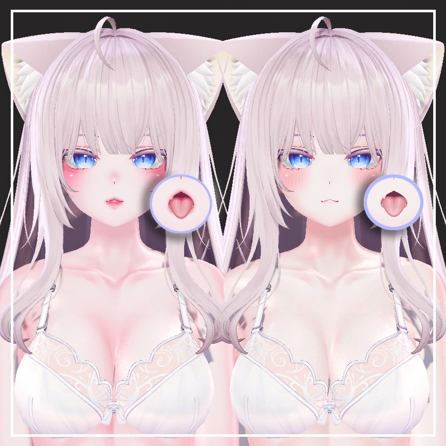 【萌】 Moe make up & body texture ♥