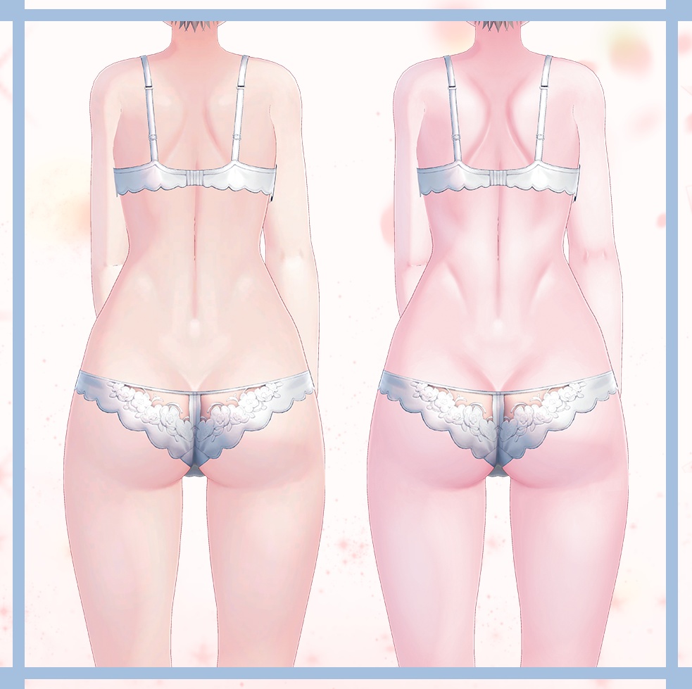 【しなの】Shinano ♥ キラキラ Make up & Body texture ♥