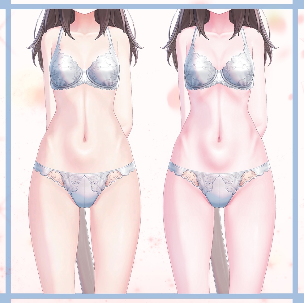 【しなの】Shinano ♥ キラキラ Make up & Body texture ♥