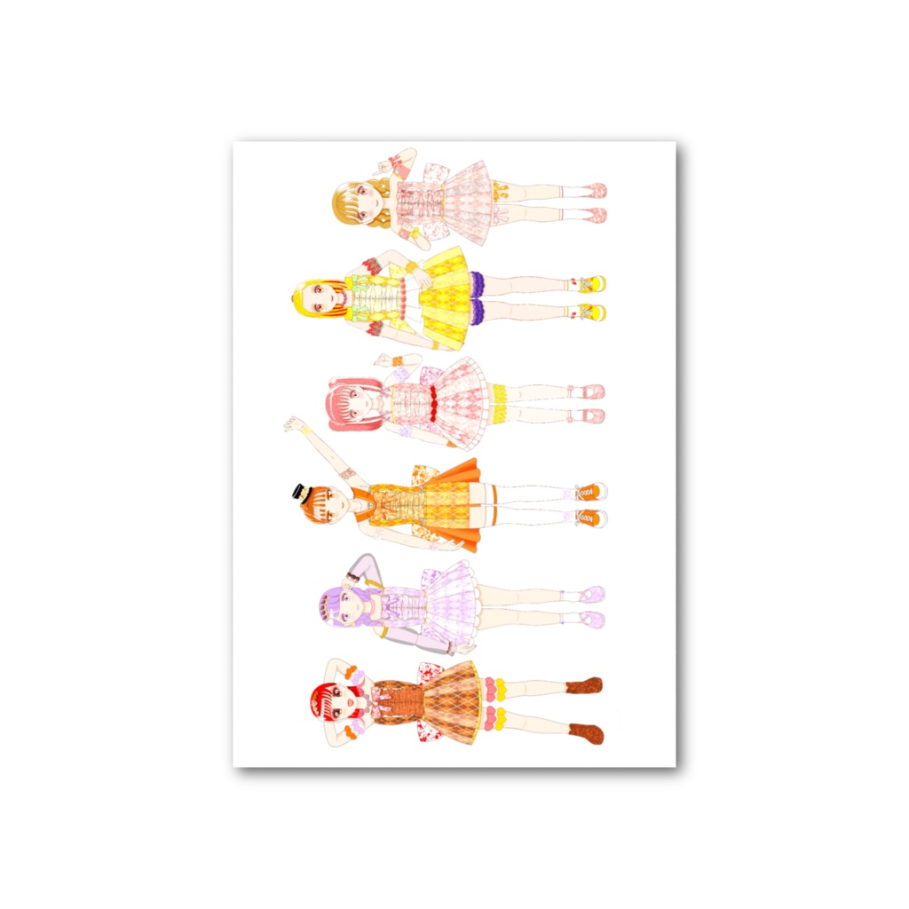 萌紅咲夜カード