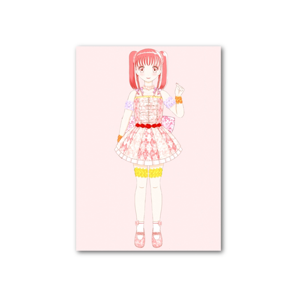 萌紅咲夜カード