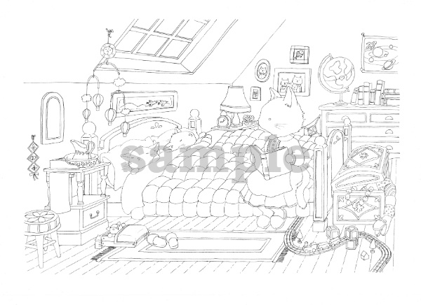 ねこさんのベッドルーム -Cat's bedroom-