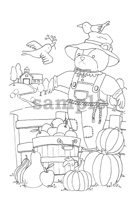 くまさんの案山子-Bears' scarecrow-