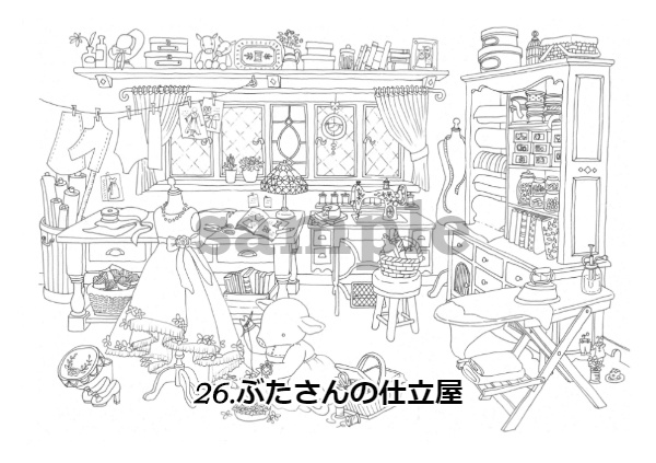【期間限定】お好みの塗り絵セットをお家へお届け「みずほのぬりえ YOUR selection」