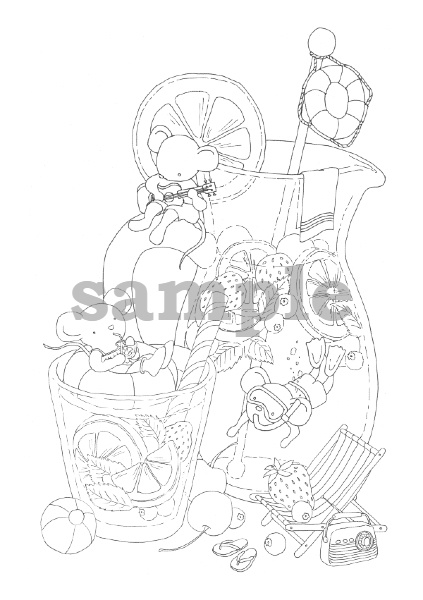 ねずみさんとサングリア-Mouse and sangria-