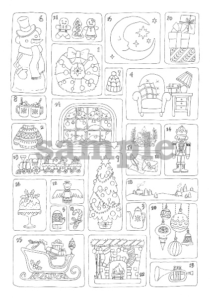 くまさんのアドベントカレンダー-Bear's advent calendar-