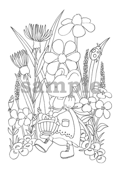 ねずみさんとてんとう虫-Mouse and a ladybug-