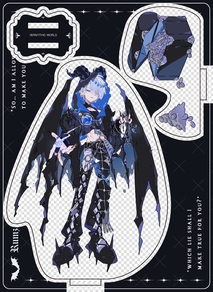 フレーム付 立ち絵アクスタ【購入12/26まで】