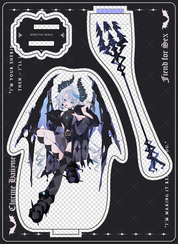 フレーム付 立ち絵アクスタ【購入12/26まで】