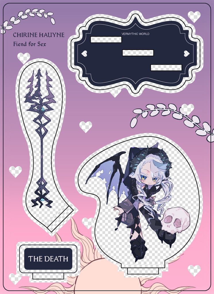 フレーム付きデフォルメアクスタ【購入12/26まで】