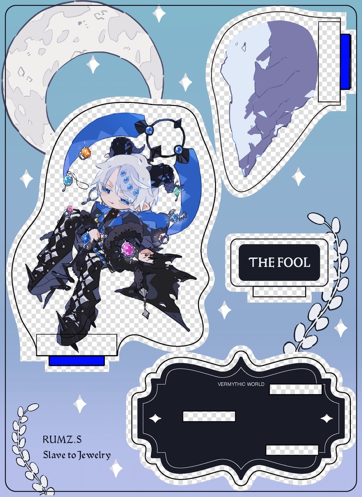 フレーム付きデフォルメアクスタ【購入12/26まで】