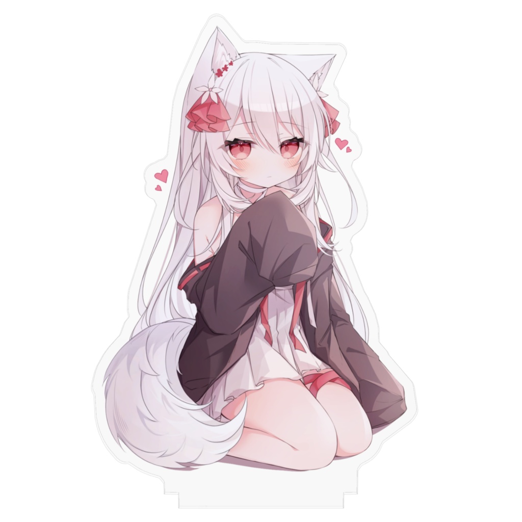 おすわりアクスタ【狐ちゃん】